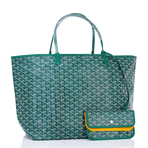 goyard artois tote green|goyard cap vert price 2024.